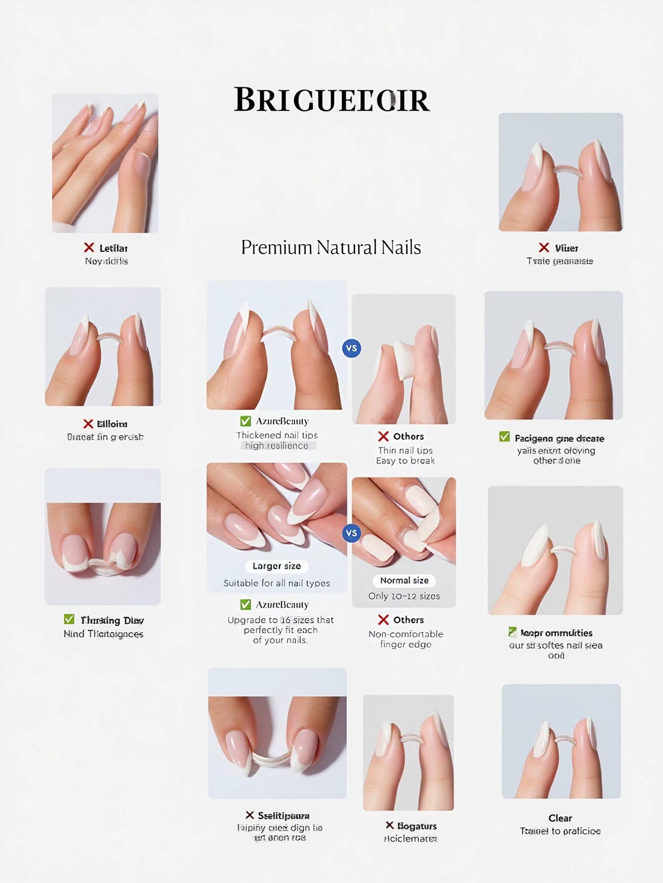 Cute Polka Dot Almond Press On Nails