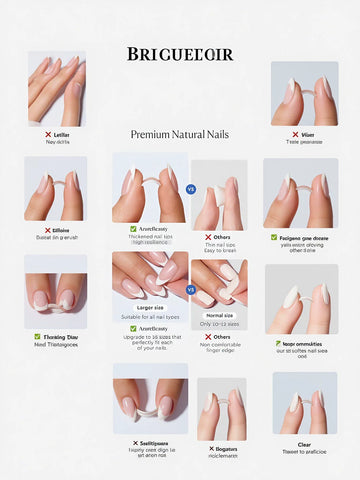 Cute Polka Dot Almond Press On Nails