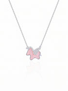 Cute Pink Unicorn Pendant Necklace