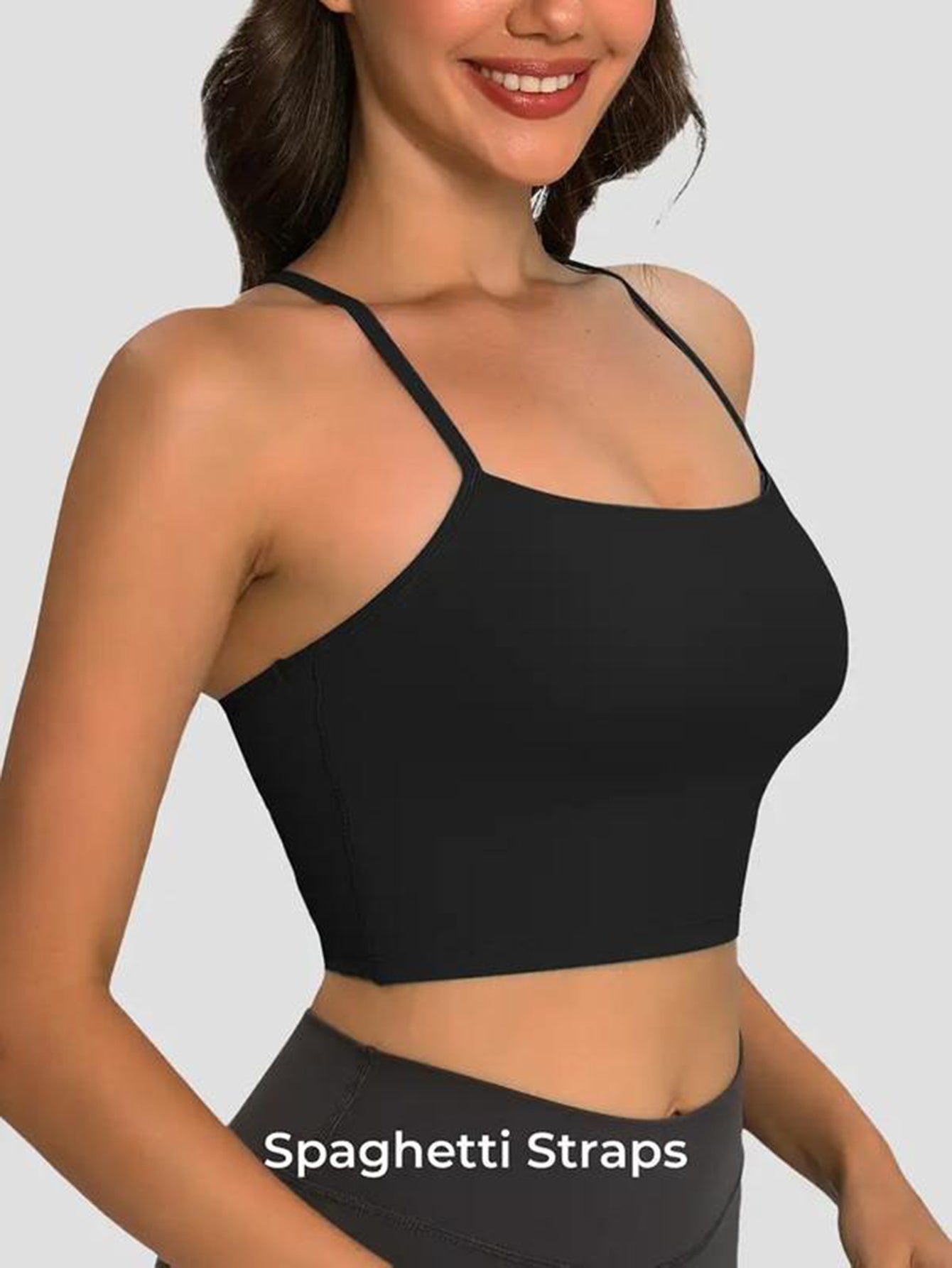 Seamless Racerback Cropped Yoga Tank