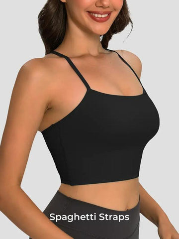Seamless Racerback Cropped Yoga Tank