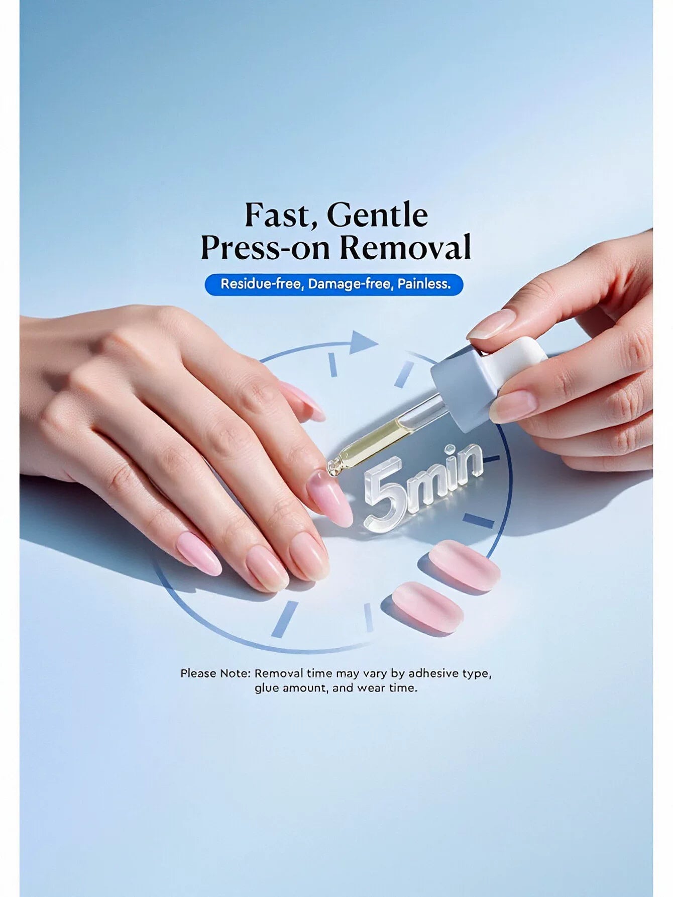 Large Capacity Professional Nail Glue Remover