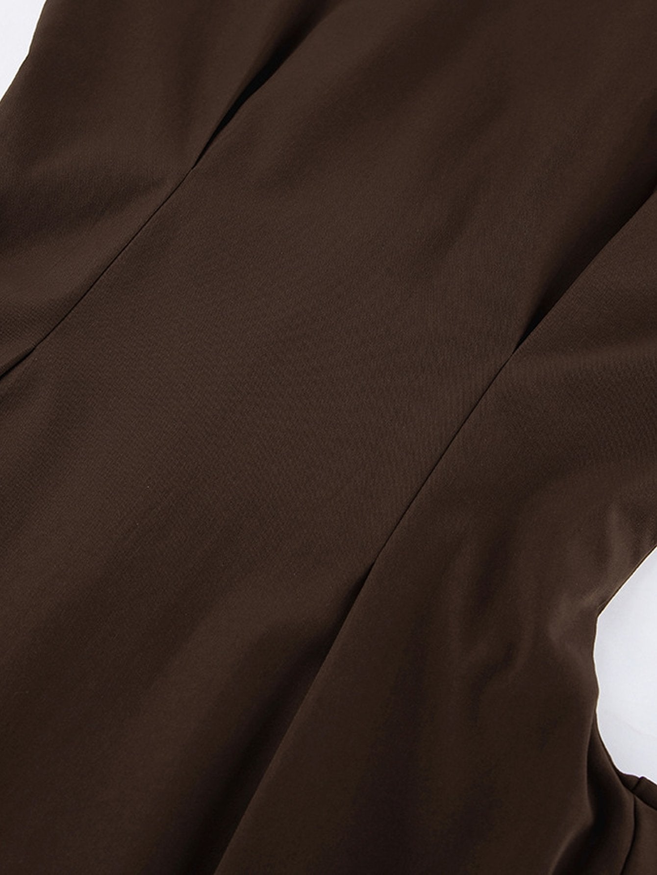 Corset Waist Button Down Shirt