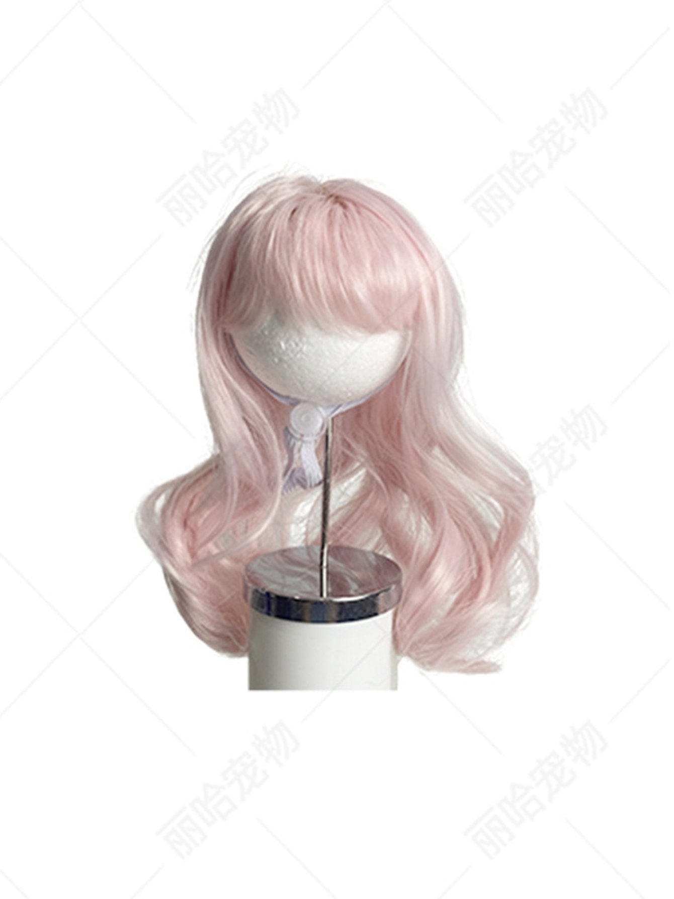 Funny Curly Realistic Pet Dog Wig