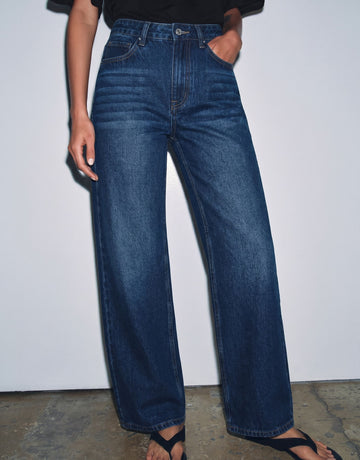 High Waisted Wide Leg Jeans