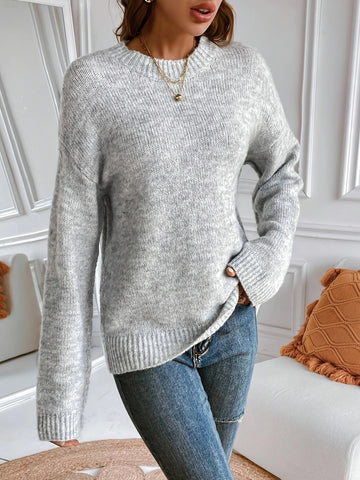 Cozy Oversized Soft Knit Pullover Sweater