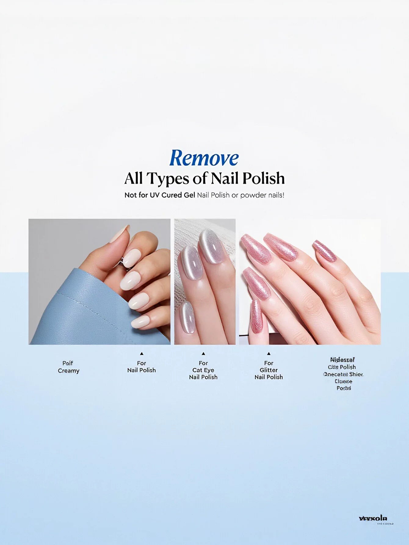 Acetone Free Quick Nail Polish Remover