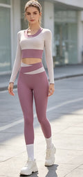 Seamless High Waisted Yoga Legging Set