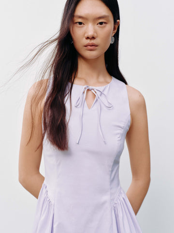 Sleeveless A-Line Midi Dresses