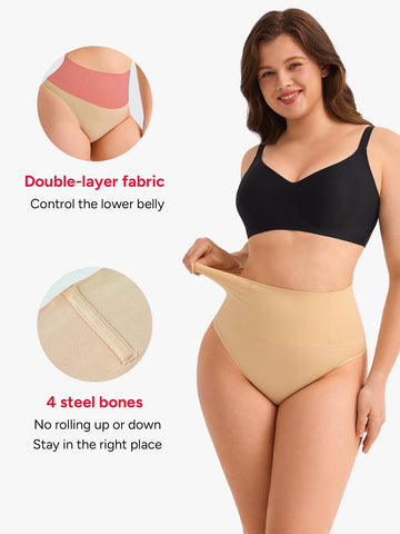 Seamless Tummy Control Shaping Briefs