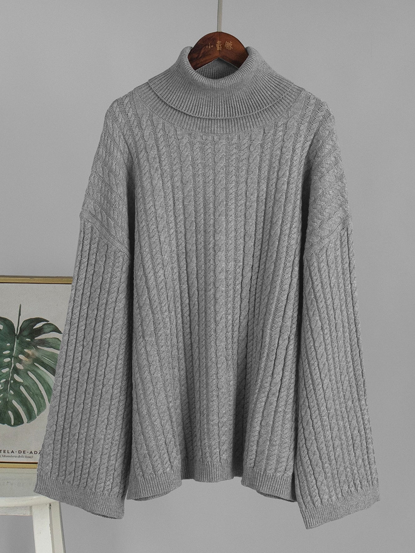 Cozy Cable Knit Sweater Pant Set