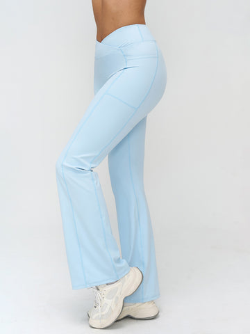 High Waisted Flare Leg Yoga Pants