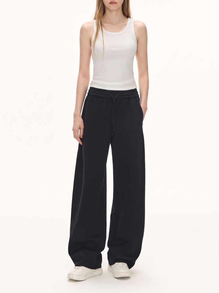 High Waisted Relaxed Fit Sweatpants