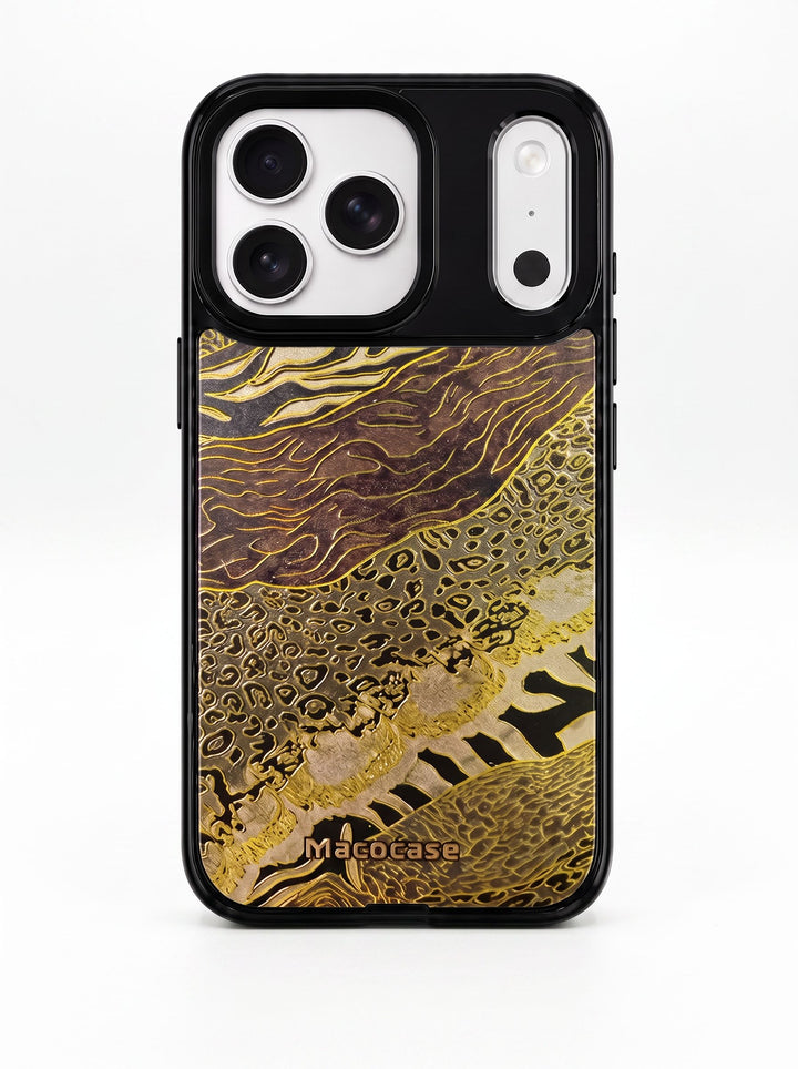 Gold Mixed Animal Pattern Phone Case