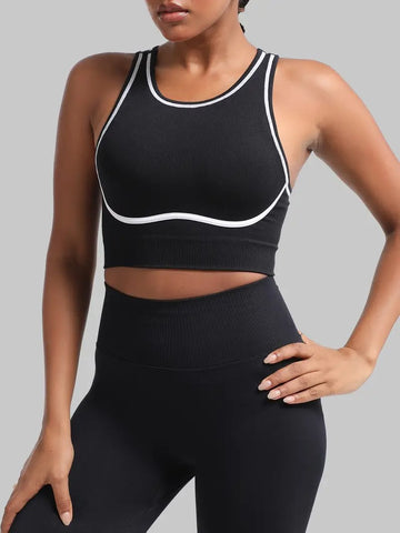 Crisscross Back Seamless Yoga Tank