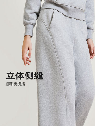 Soft Fleece Wide Leg Lounge Pants