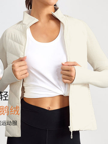 Lightweight Quilted Performance Athletic Jacket