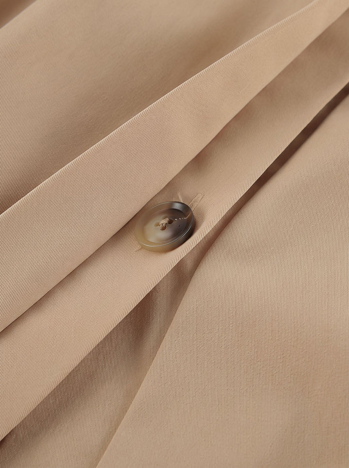Puff Sleeve Stand Collar Crop Jacket