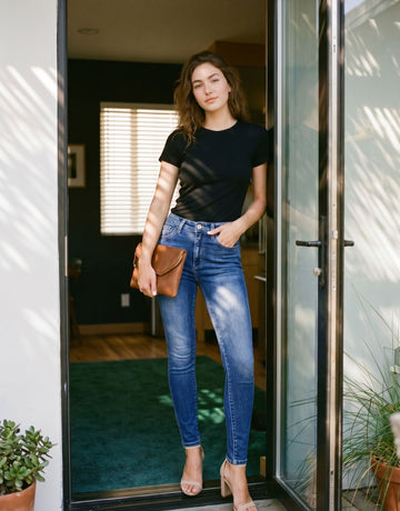 High Rise Slim Fit Jeans