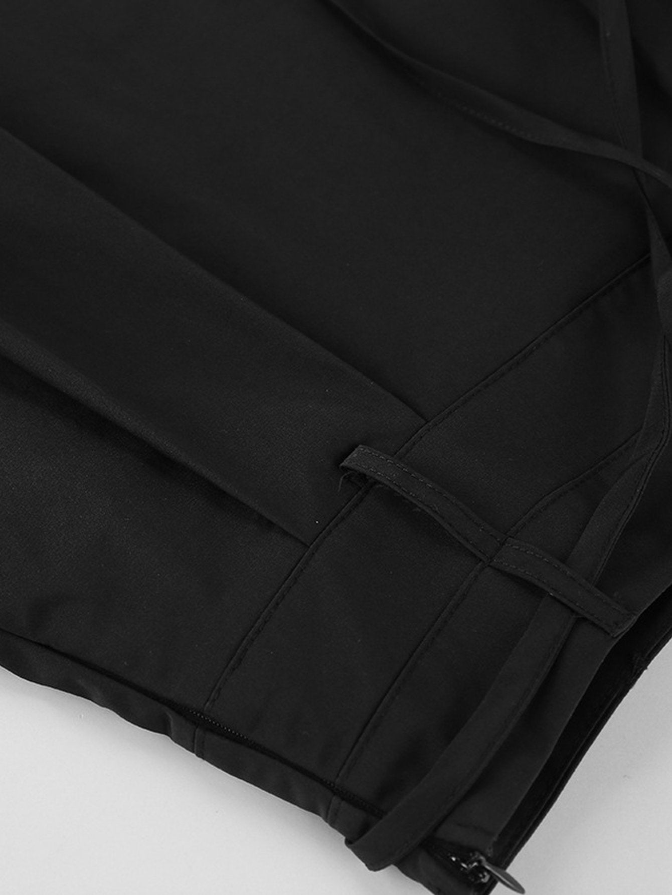 High Waisted Pleated Maxi Skirt