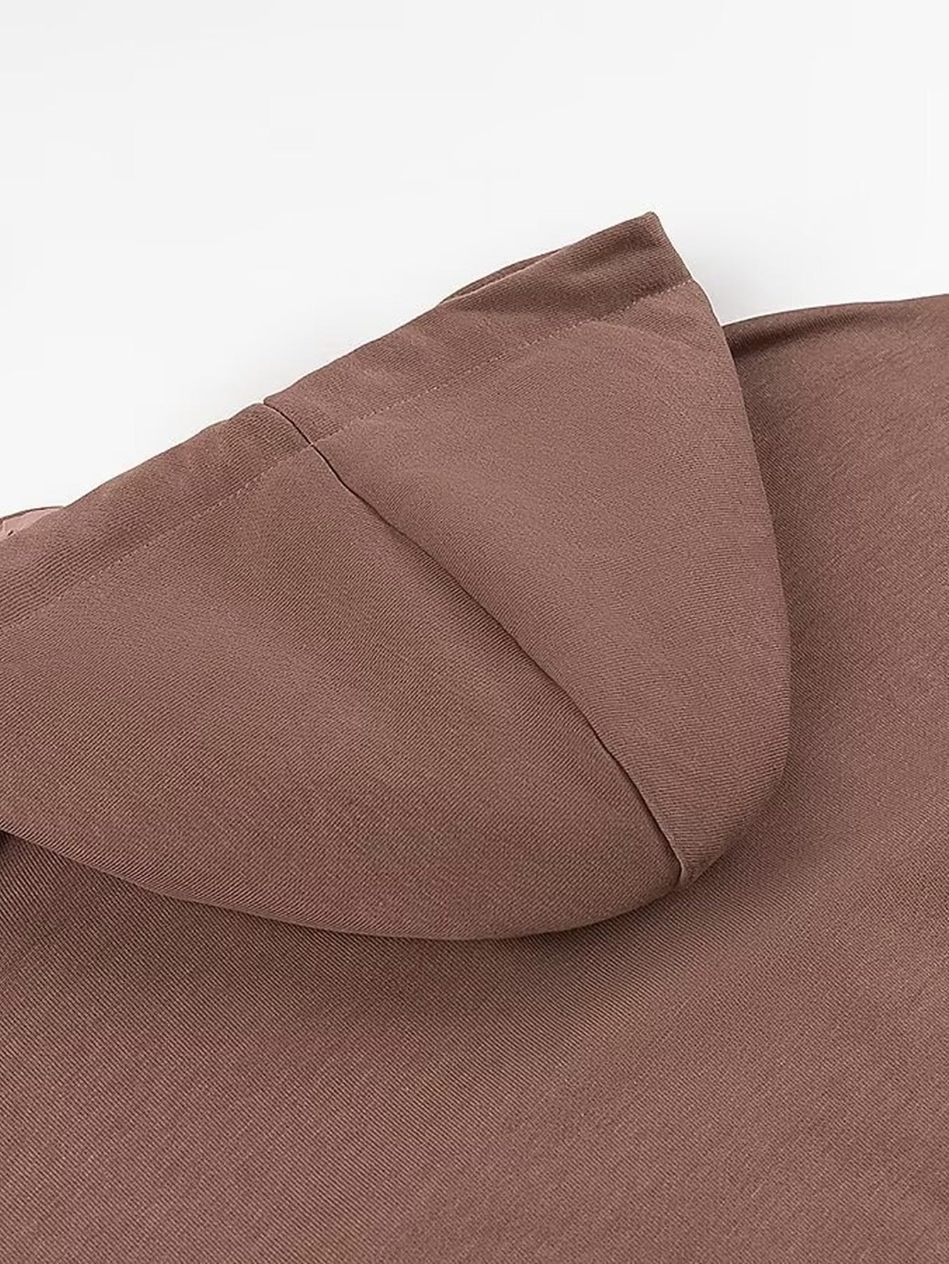 Cropped Full Zip Hooded Sweatshirt