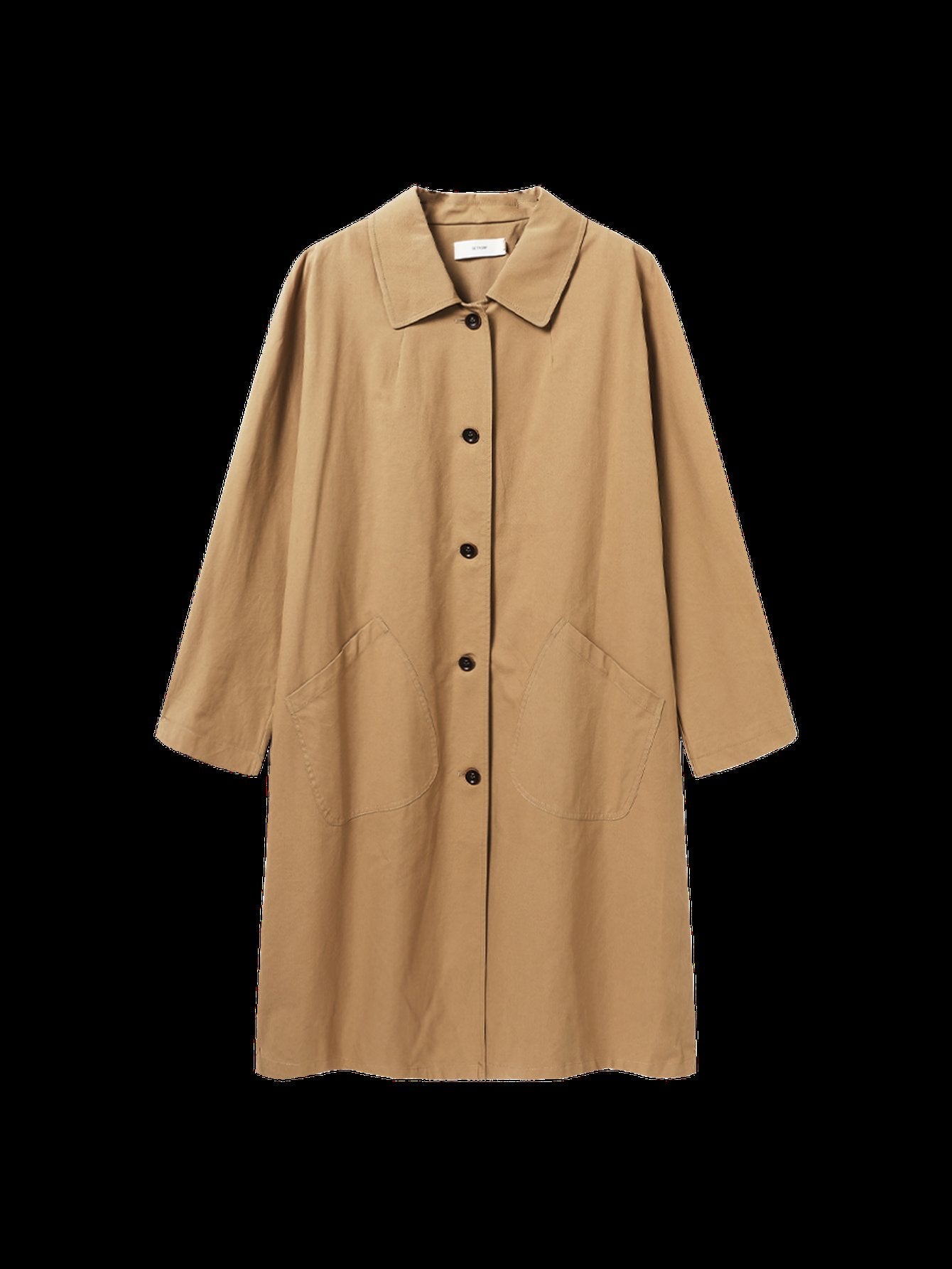 Oversized Classic Tan Trench Coat