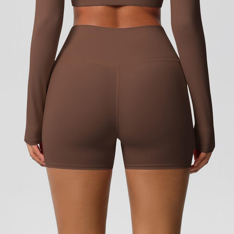 High Waisted Pocket Workout Shorts