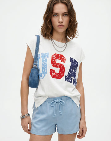 USA Graphic Tie Dye T-Shirt