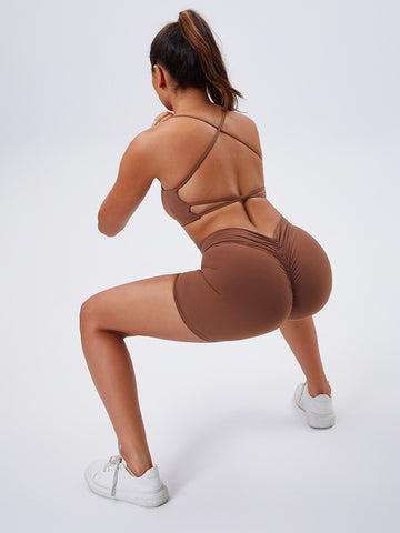 Ruched Seamless Support Yoga Tank Top