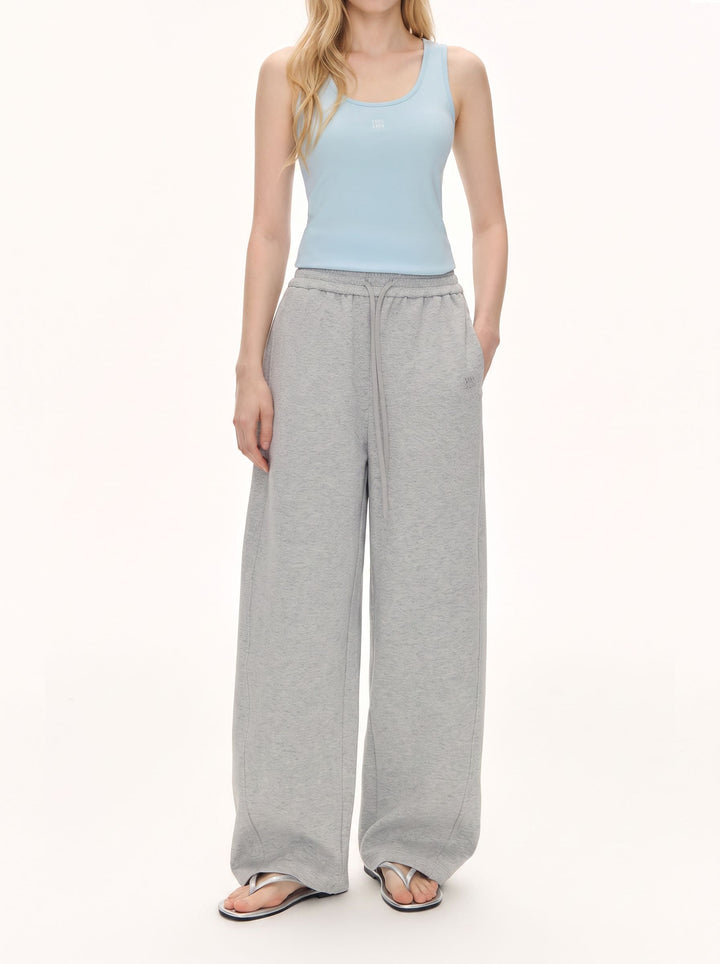 High Waisted Relaxed Fit Sweatpants