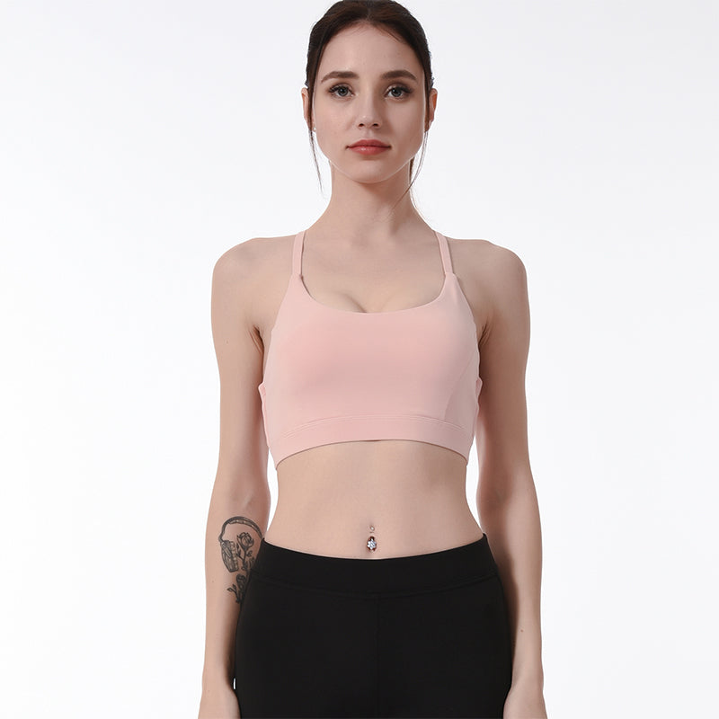 Buttery Soft Strappy Back Sports Bra