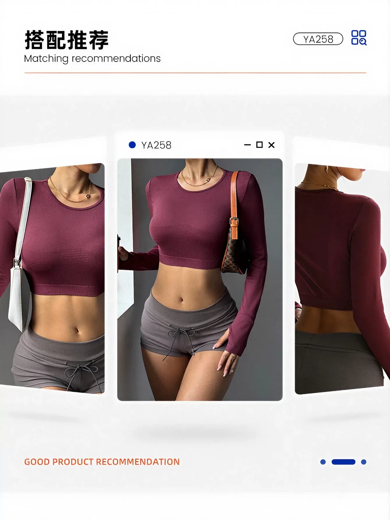 Seamless Thumbhole Long Sleeve Yoga Top