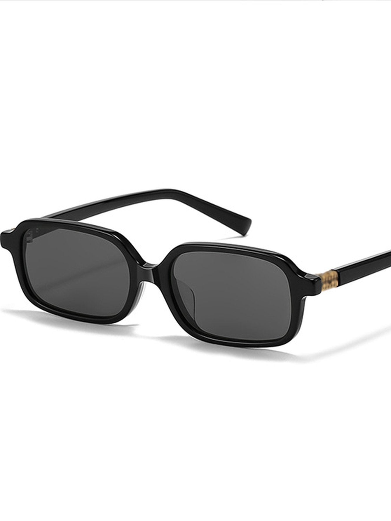Handcrafted Tortoiseshell Rectangular Sunglasses