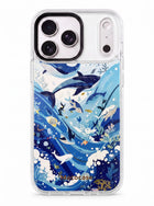 Blue Ocean Whale Pattern Phone Case