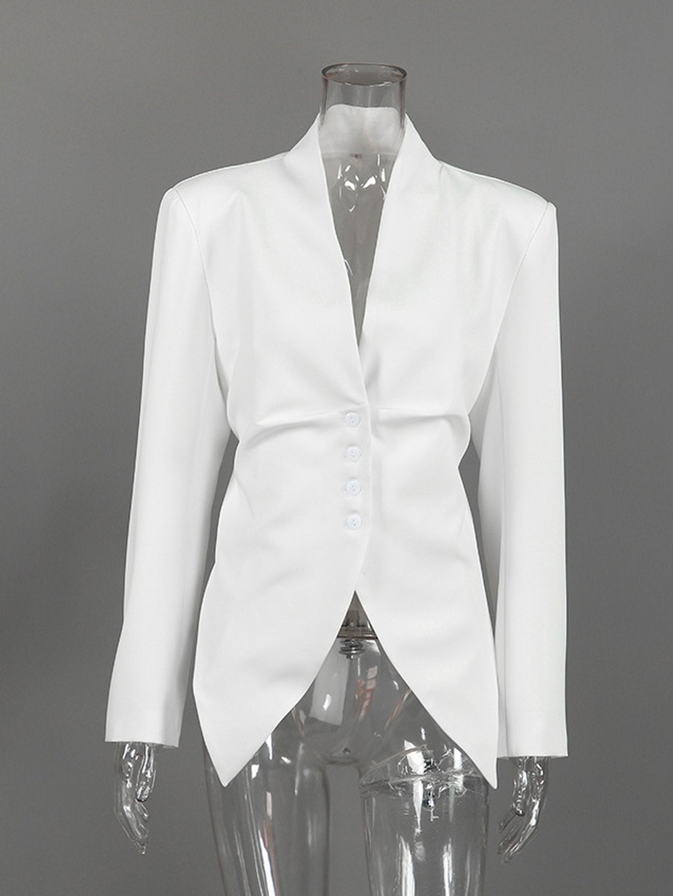 Tailored Slim Fit Buttoned Blazer