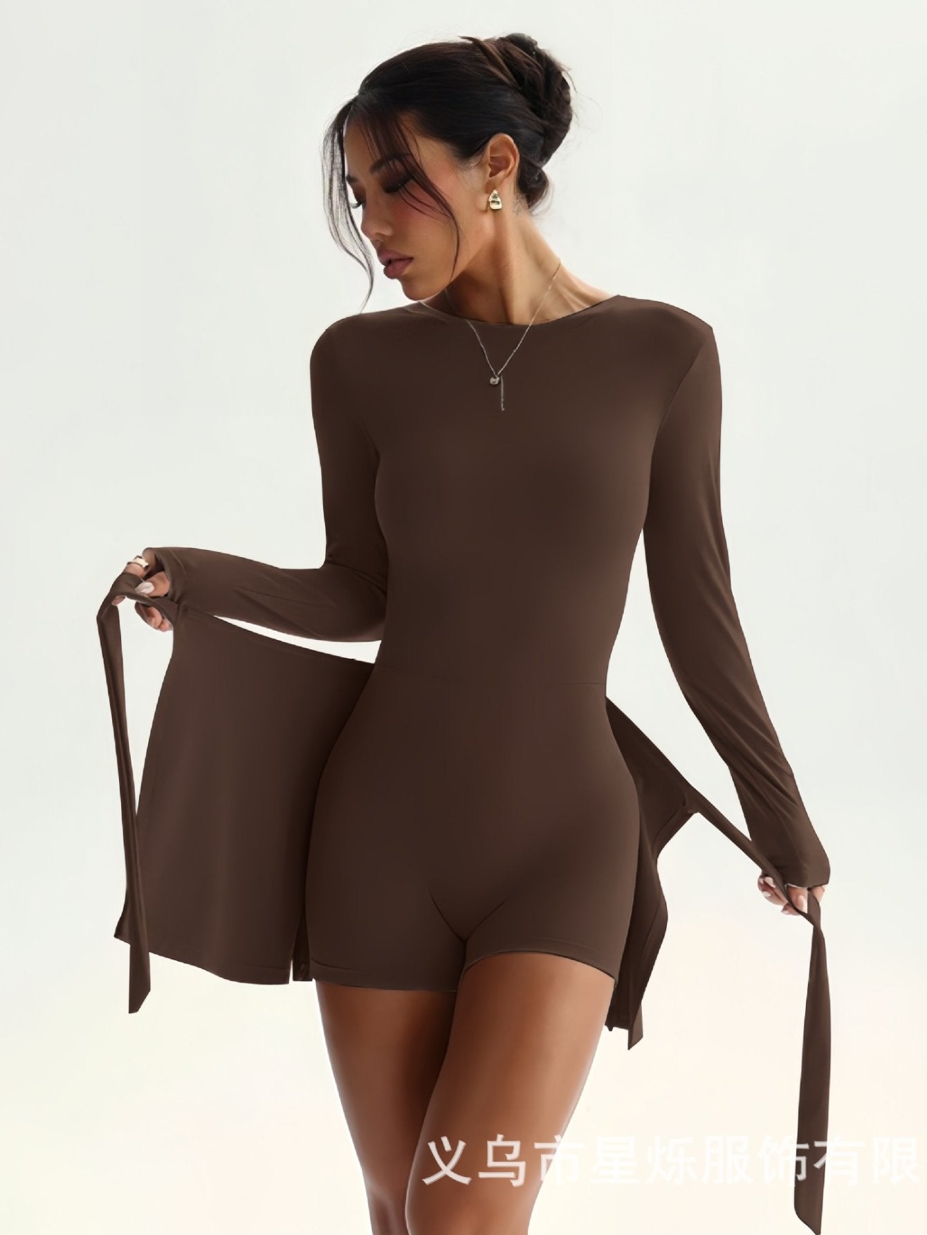 Seamless Long Sleeve Athletic Dress