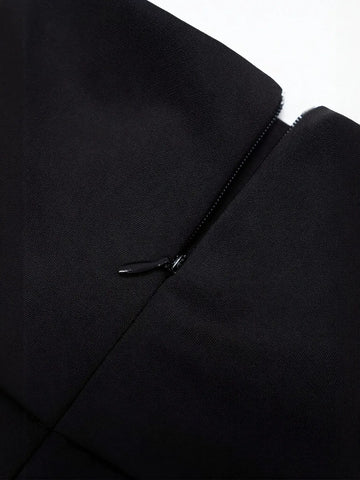 High Waisted Wide Leg Trousers