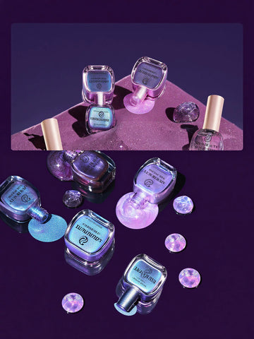 Shimmering Reflective Glitter Gel Nail Polish