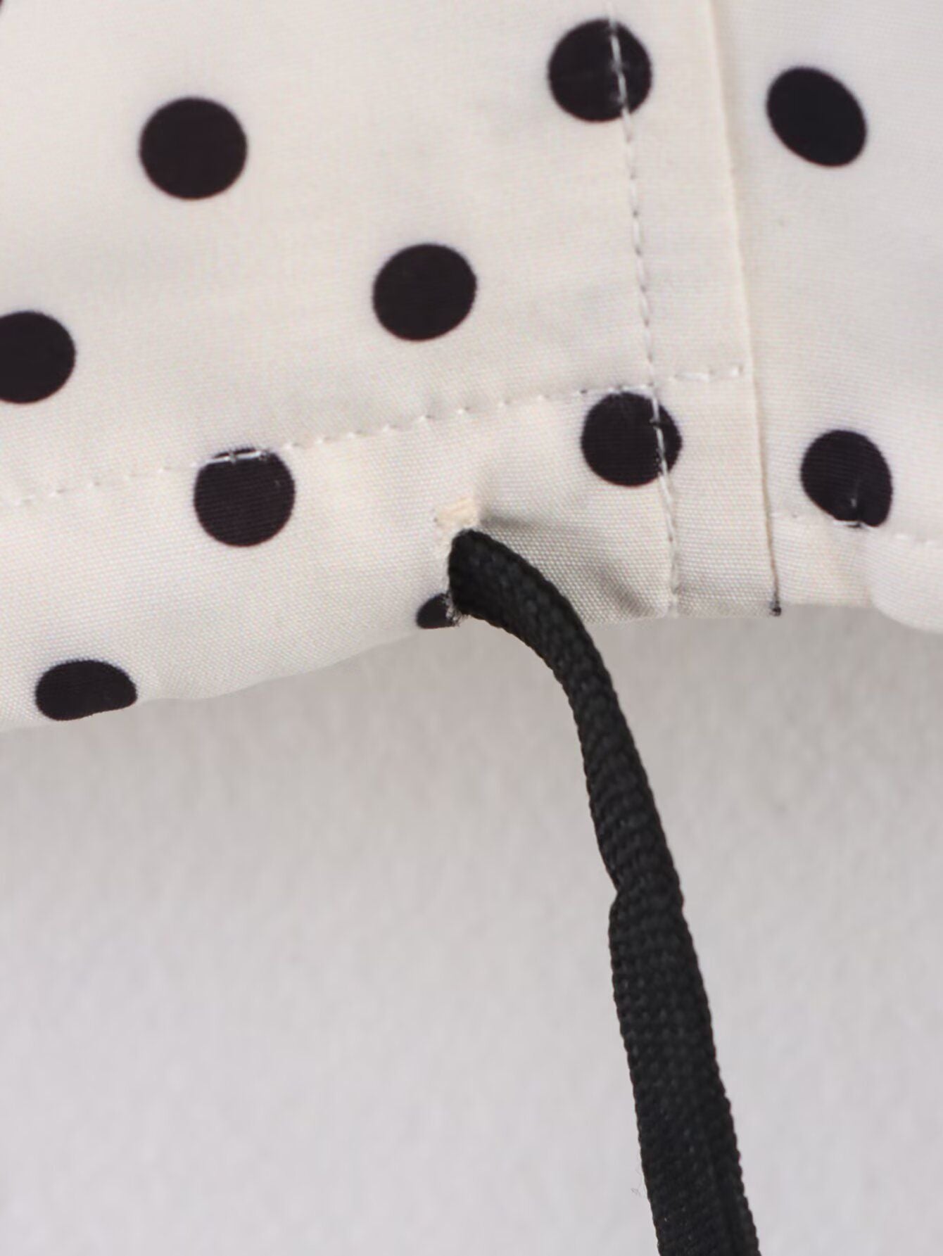 Polka Dot Cropped Jacket Set