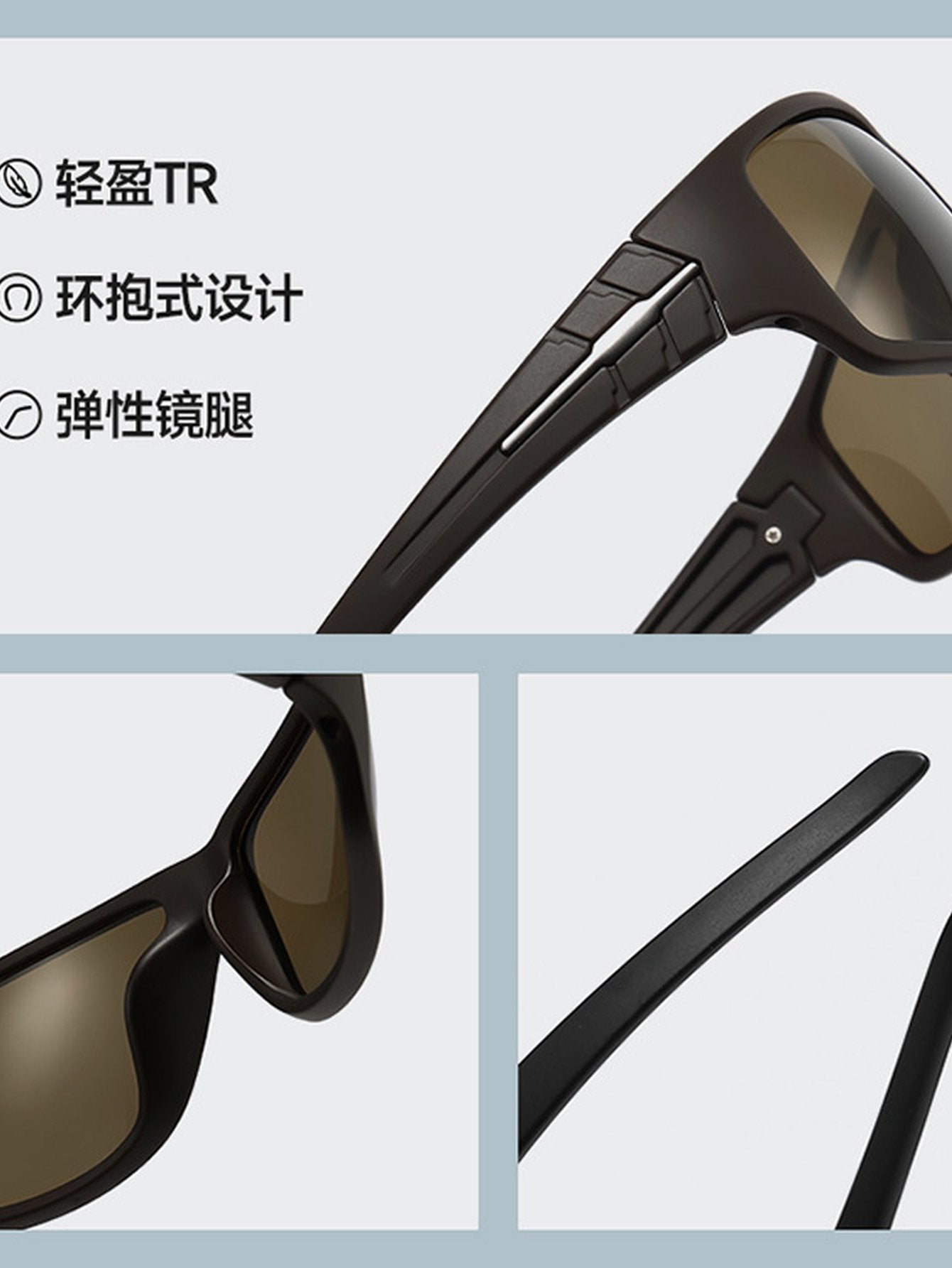 HD Polarized Night Vision Driving Glasses