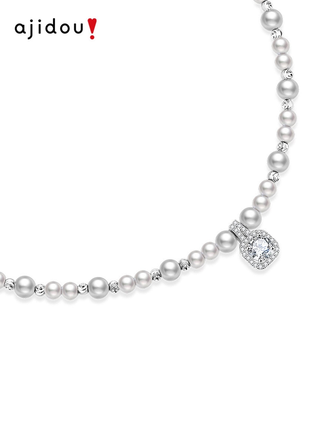 Elegant Dainty Pearl Pendant Necklace