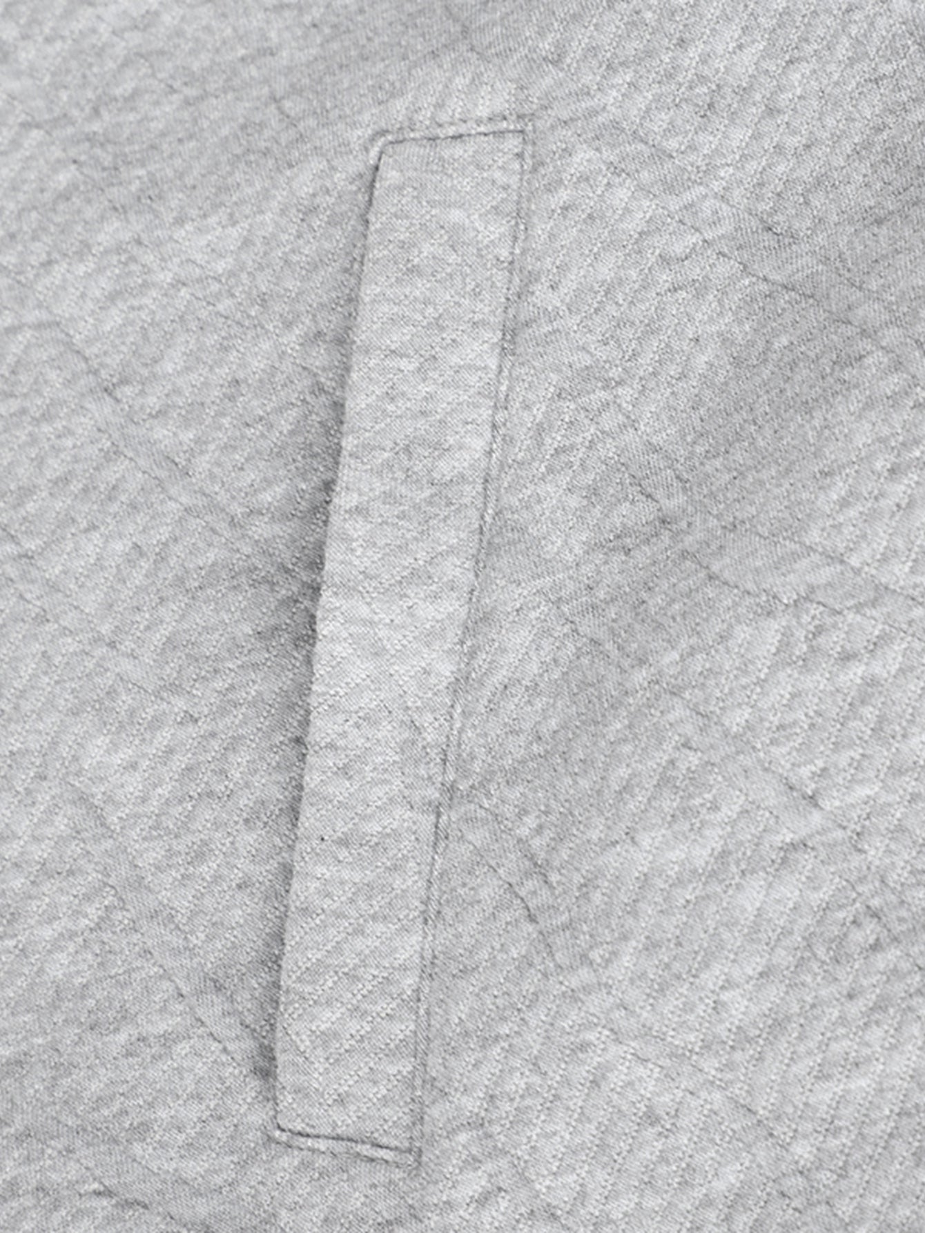 Textured Zip Up Casual Jacket