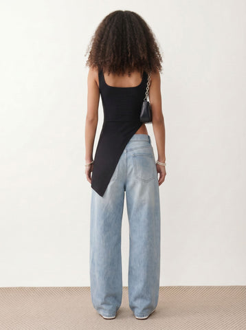 Asymmetric Slim Fit Tank Top
