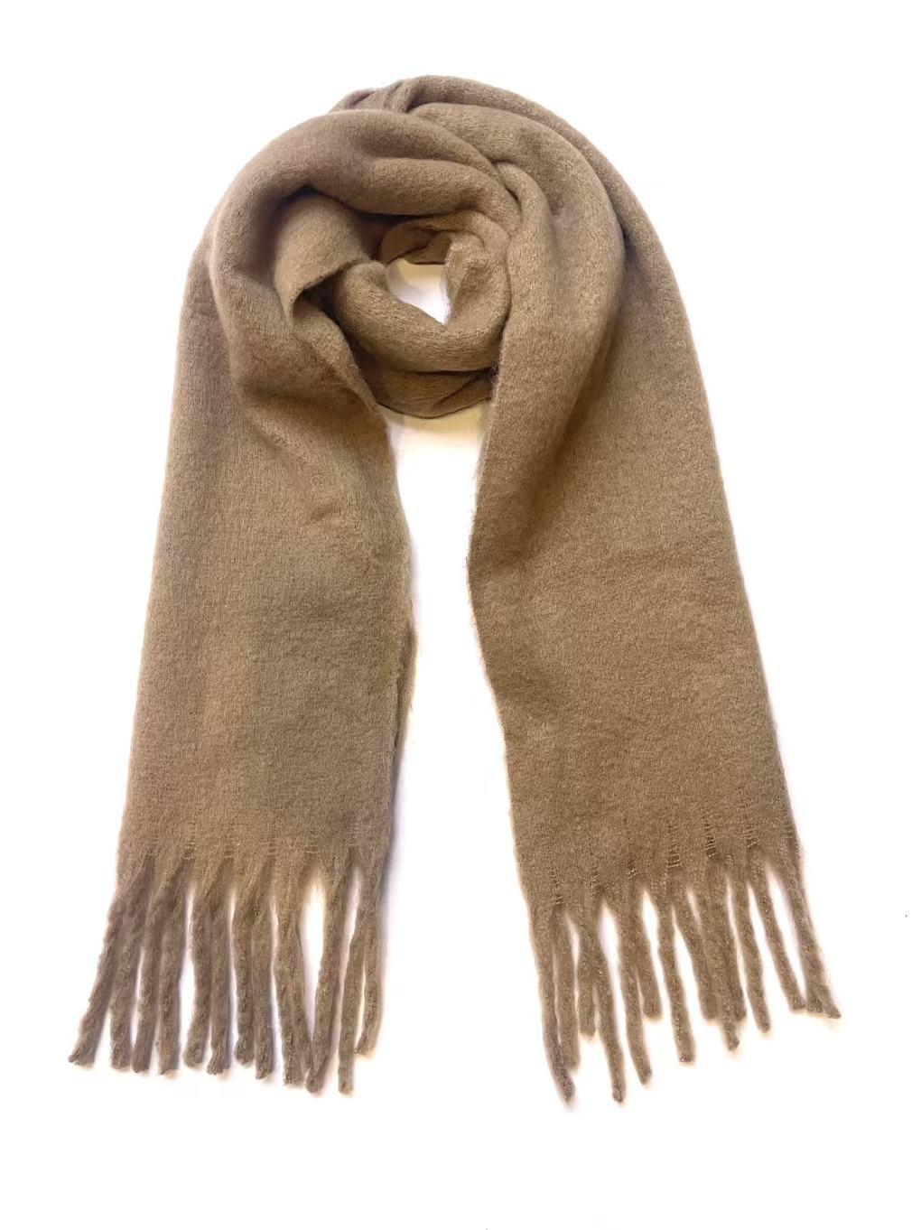 Soft Cozy Tassels Winter Scarf