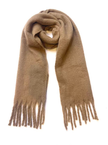 Soft Cozy Tassels Winter Scarf