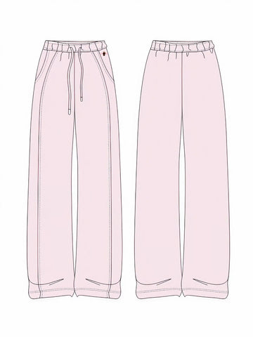 Comfy High Waisted Wide Leg Pants