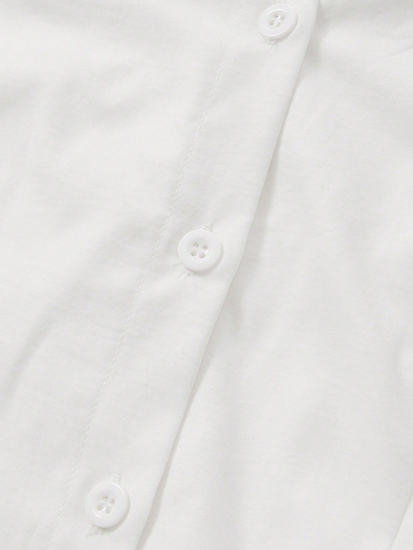 Button-Front Slit Resort Maxi Dress-Multicolor