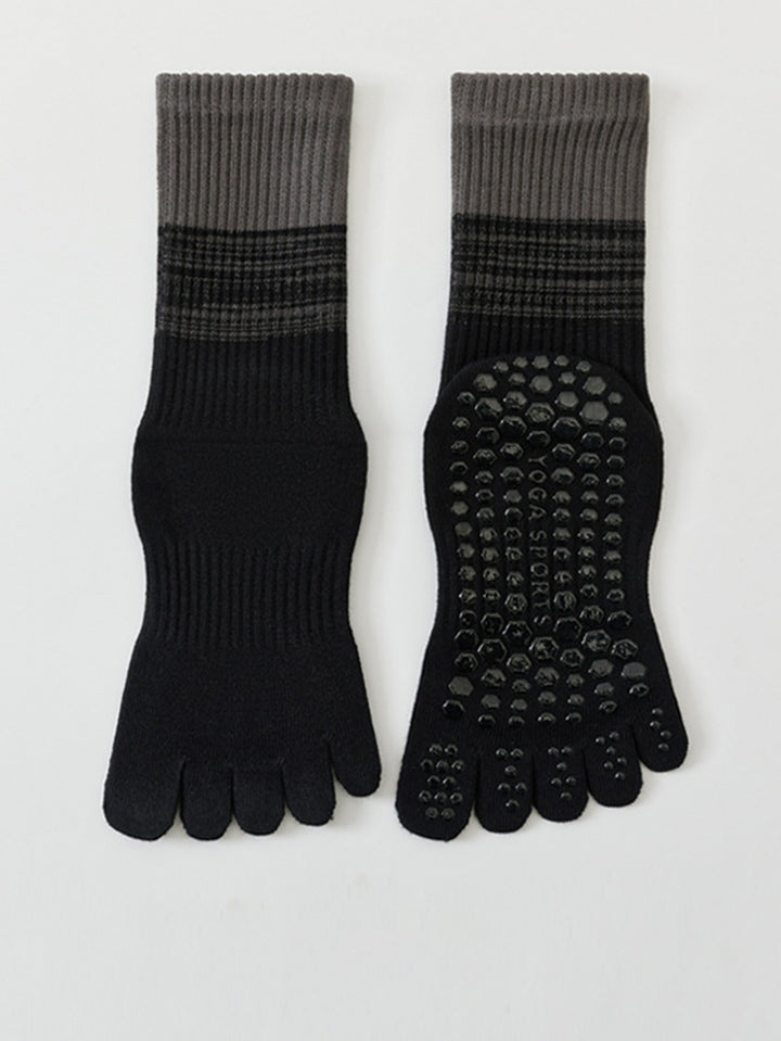 Non Slip Grip Yoga Toe Socks