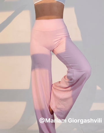 High-Waisted Wide-Leg Relaxed Fit Yoga Pants