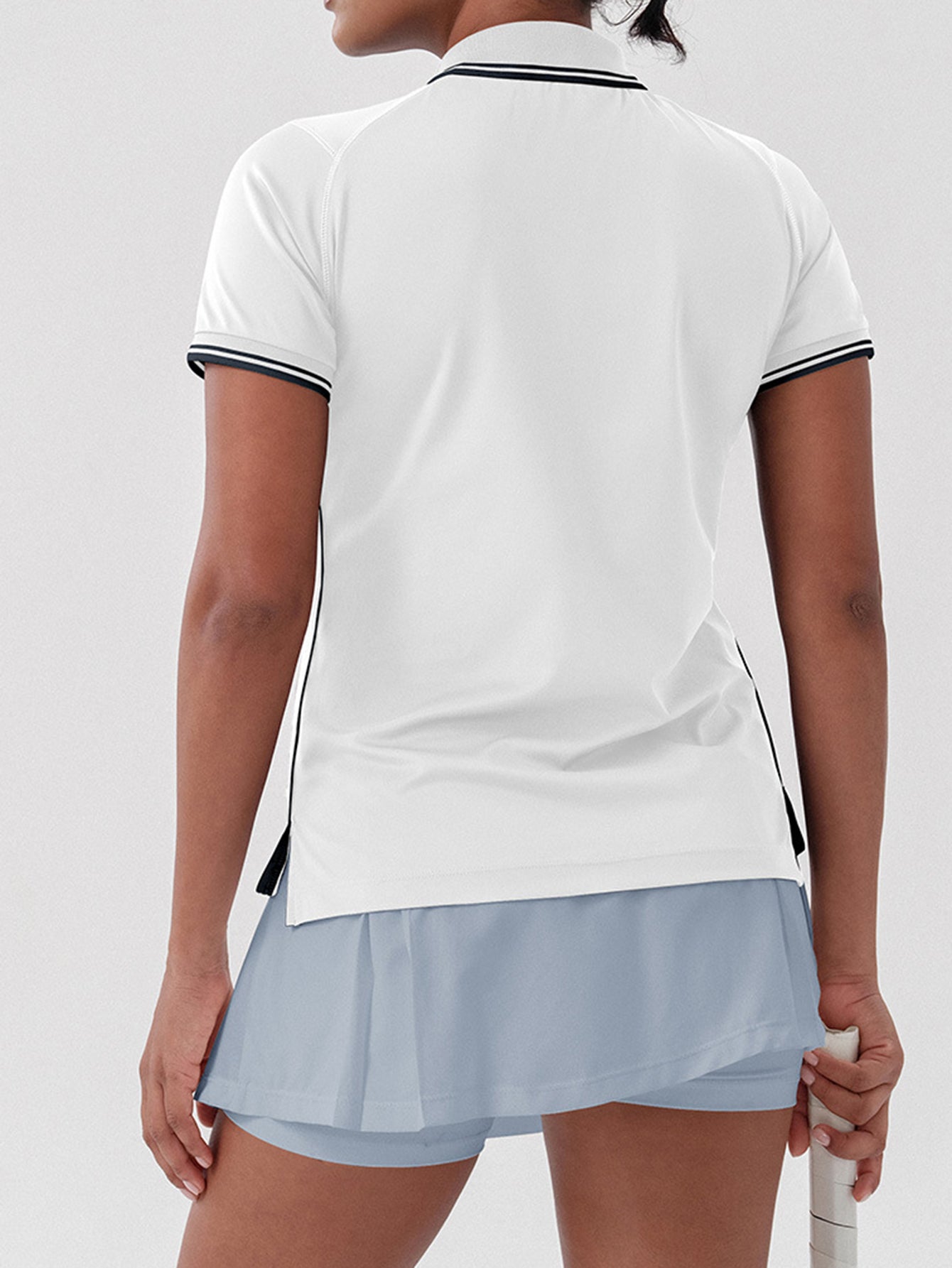 Half Zip Fashion Polo Shirt